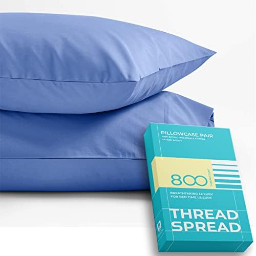 Lasimonne 250 Thread Count Cotton Pillowcases,2 Standard