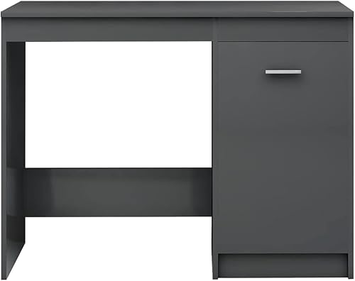 Miniatura 6 de Escritorio, escritorios de computadora, escritorios de estudio con puertas, adecuado para el hogar, oficina, dormitorio, sala de conferencias, etc.