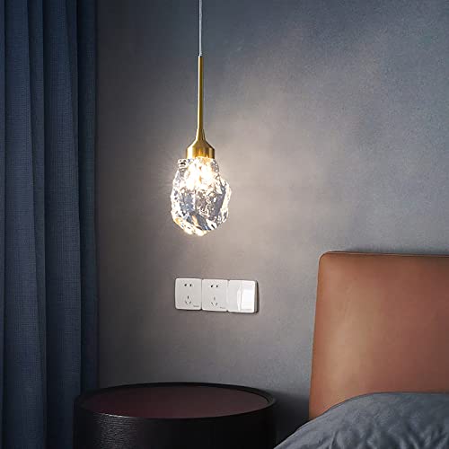 Luminaire suspendu pour cuisine et salle à manger avec lustre LED en bois LWX