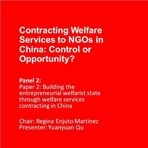 Panel 2 | Paper 2: Building the entrepreneurial welfarist state through welfare services contracting