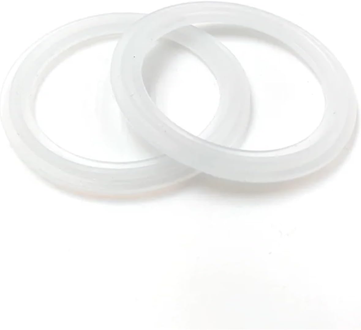 Amazon.com: Silicone Clamp Gasket Set, 1.5 Inch, 50.5mm OD, for Sanitary  Pipe Ferrule and Weld Fittings, 10 Pack : Industrial & Scientific Silicone Rubber Seal Washer Tri Clamp Ferrule Gasket REVIOTVVS(5 P