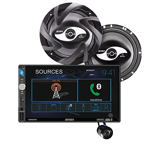 Jensen CMR2720 Receiver & JS265 Speakers Bundle