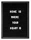 Buchstaben Tafel Holz 30x40cm Letter Board Schwarz Stoff Stecktafel Memotafel Wanddeko