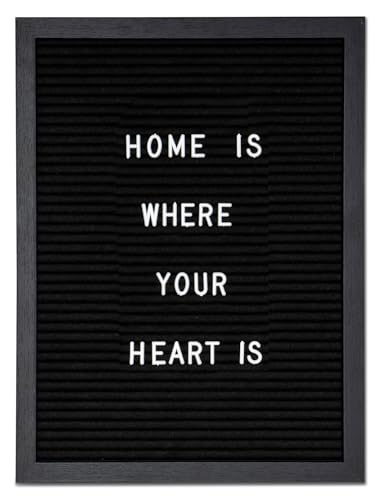 Buchstaben Tafel Holz 30x40cm Letter Board Schwarz Stoff...