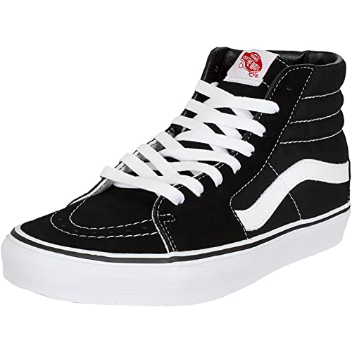 Vans Sk8-Hi Sneaker (Black/White, Numeric_44)