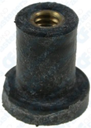 10 Well Nuts 1/4-20 Thread .740 Head Diameter