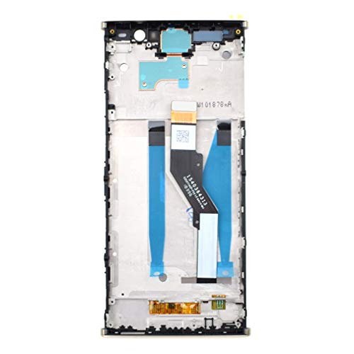 Image of H4413 Display Touch Digitizer LCD Screen Frame Included Replacement for Sony Xperia XA2 Plus H4493 H3413 Gold