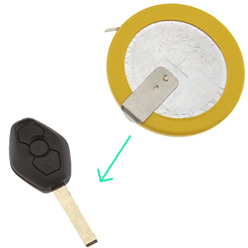 1 st Oplaadbare LI-ION Batterij LIR2025 Compatibel met B-M-W Sleutel FOB 3 5 7 Serie E46 E39 - Afbeelding 3