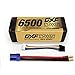 Produktbild DXF 1 Packungen lipo akku mit kraftvollem 15.2V 6500mah 140C 5mm EC5-4s lipo ideal für 1/8, 1/10 rc-Modelle wie Slash, emaxx, axial & mehr - lipo 4s Perfektion für Extreme Leistung