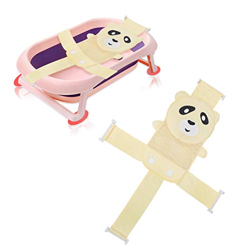 TOYANDONA Rede de suporte para banheira de segurança para recém-nascidos, rede de banho para bebês r