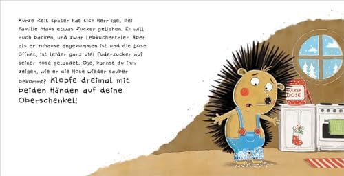 Schüttel den Weihnachtsbaum. Ein Weihnachts-Mitmachbuch zum Schütteln, Schaukeln, Pusten, Klopfen und sehen, was dann passiert. Von 2 bis 4 Jahren: Vom Bestsellerautor (Schüttel den Apfelbaum)