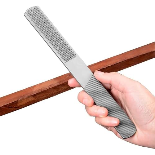 KALOLINNA ボードヤスリ やすり 作業工具 木工用ヤスリ DIY研磨用ツール 平 荒目 細目 中目 大工道具 合金 軽量 石膏ボード 木材 ケイカル板 スレート(20cm×2.2cm)