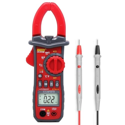 Multímetro Pinza Digital Serie UA2008 Voltaje Corriente DC/AC Capacitancia Resistencia Tester eléctrico de mantenimiento (UA2008D) miniatura 6