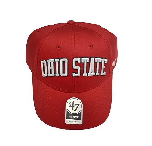 Chapeau réglable en laine '47 NCAA MVP rouge casquette sport homme hiver