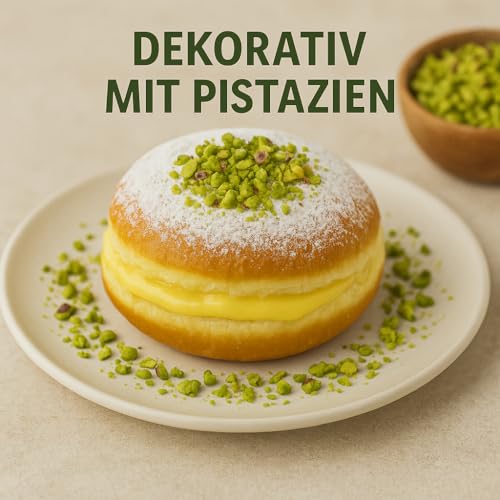 75g Gehackte Antep Pistazien in wiederverschließbarem Glas – Aus Gaziantep Türkei – Aromatisch, Natürlich, Premium-Qualität – Ohne Zusatzstoffe