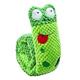 vrbabies Dog Enrichment Toys, Treat Dispensing Dog Toys, Interactive Squeaky Dog Toys Puppy Puzzle Toy for Small Medium Dog Pet Birthday, Plush Snail Dog Crinkle Chew Mental Stimulating Toy