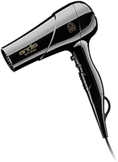 Andis 80695 1875-Watt Tourmaline Ceramic Ionic Styling Hair Dryer, Black