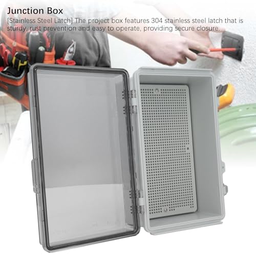 Boîte de jonction électrique plastique ABS étanche Chrees boîtier extérieur - 2