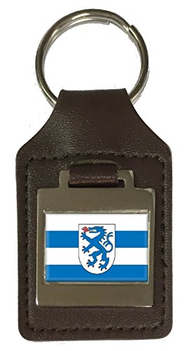 Porte-clés cuir Ingolstadt haut de gamme avec finitions soignées