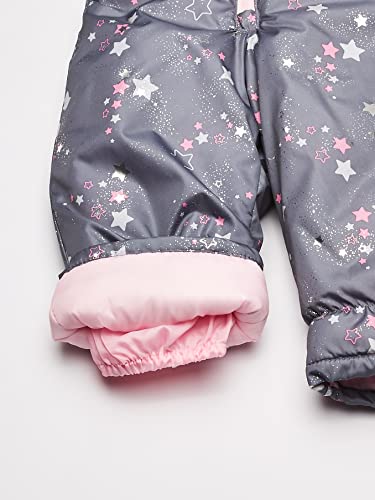 Image of LONDON FOG girls Snowsuit With Snowbib and Puffer Jacket