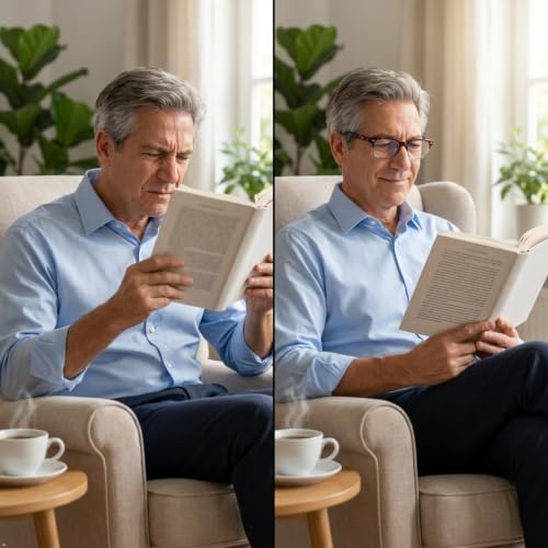 Image of Eyekepper Blue Light Filter Reading Glasses - Reduce Eye Strain Computer Readers - Tortoise /Green 2.25
