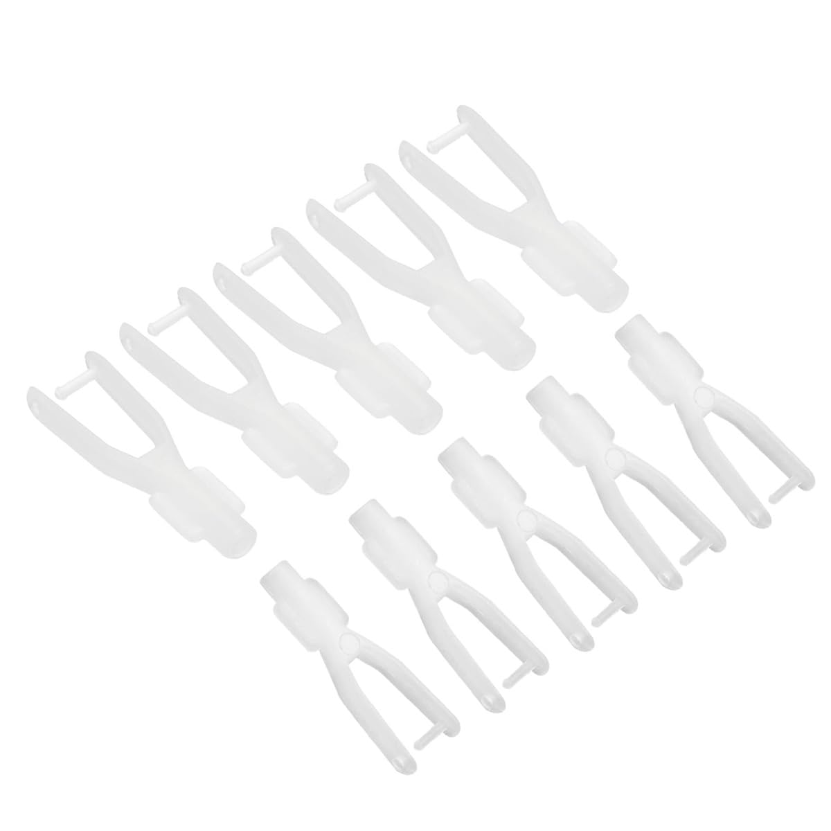 Ludom 10 pcs Nylon Clevis M2 x 29mm Fixing Wings for RC Helicopters, Cars, Airplanes, and Models