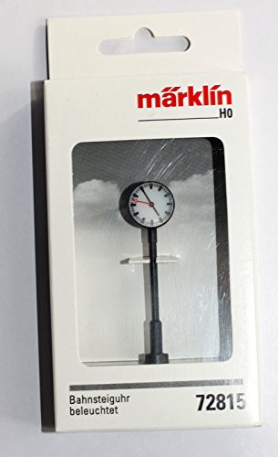 Marklin My World Lighted Station Platform Clock Height, 7/32-Inch