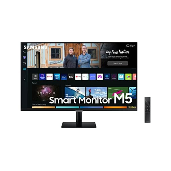 Samsung S32BM702 - Monitor Smart de 32" 4K UHD (3840 x 2160, VA, Smart TV, HDMI, USB Tipo C, Bluetooth, AirPlay, WiFi, Office 365, 16:9, 60 Hz, Dex Inalámbrico, Altavoces Integrados), negro