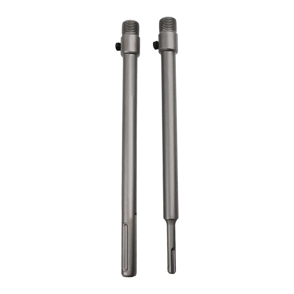 9 Pezzi In Cemento Armato Kit Sega A Tazza Con SDS Plus Max Codolo Bit Per Pareti in Mattoni Di Cemento, Calcestruzzo Set Di Punte Per Trapano 30 40 65 80 100 MM Con Custodia in Alluminio
