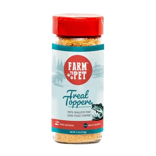 Farm To Pet - Dog Food Topper - 4.7 oz Fish Meal Toppers for Dogs, Single Ingredient, Lean, All Natural, Healthy Food for Small, Medium, Large Breeds, & Puppies - Made in USA