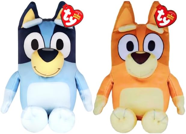 TY Bluey Beanie Babies Set of 2