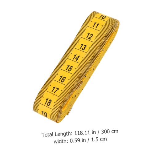 Cinta métrica flexible doble cara para cuerpo 3 pcs miniatura 2