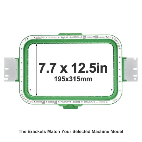Aro magnético 200x320mm MaggieFrame bastidor para bordar en PooLin EOM EOV 2
