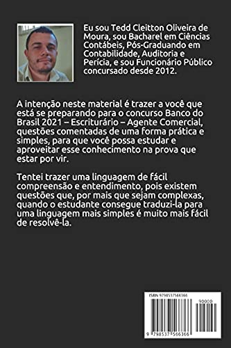 Questões Comentadas Concurso BB 2021 Agente Comercial: Estude de forma eficiente para sua prova