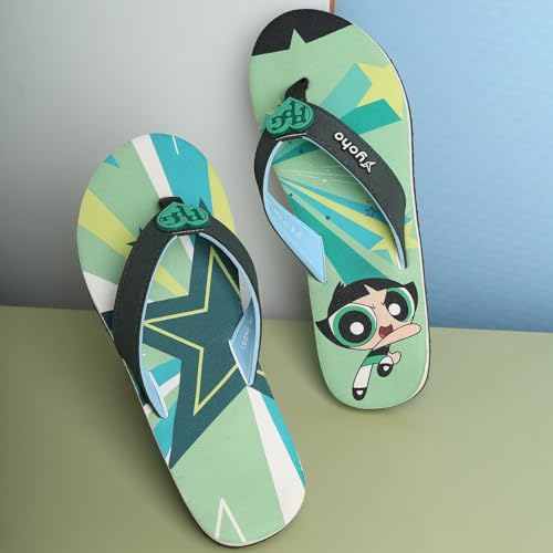 Image of YOHO Slippers for Women | Comfortable and Lightweight Flipflops | WB Cartoon & Comic Characters: Tom & Jerry and PowerPuff Girls Footwear for Woman & Girls