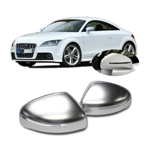 Coques rétroviseur pour TT MK2 8J en chrome mat | 2006-2015 - 2