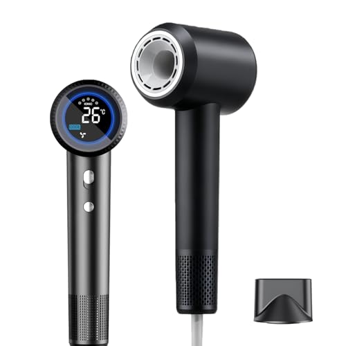 Seche Cheveux ionique professionnel, Sèche-cheveux 1600W...