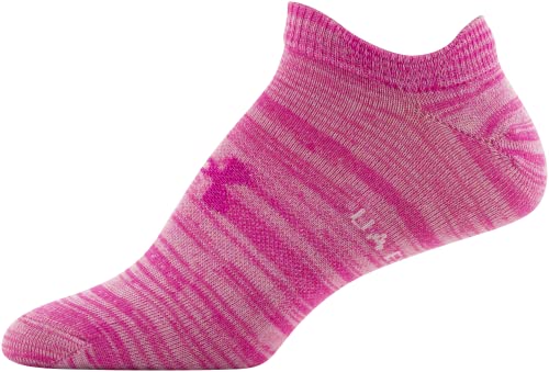 Under Armour womens Essential 2.0 Lightweight No Show Socks, 6-pairs3
