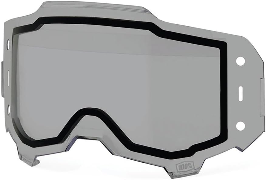 100% ARMEGA Goggle FORECAST Replacement Lens - Dual Pane - Compatible with ARMEGA Goggles Only