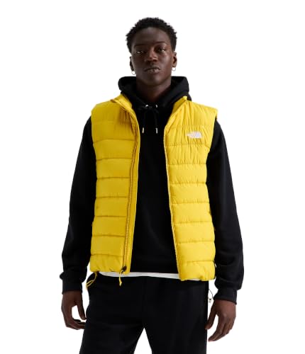 THE NORTH FACE Gilet Aconcagua pour hommes, Jaune pigment, XX-Large
