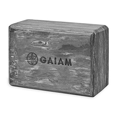 Gaiam Yoga Block - Supportive Latex-Free Eva Foam - Soft Non-Slip...