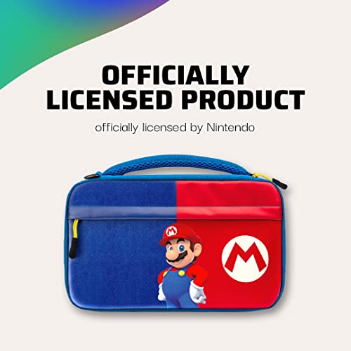 PDP Gaming Commuter Case with Carrying Handle & Removeable Shoulder Strap: Power Pose Mario - Ninten