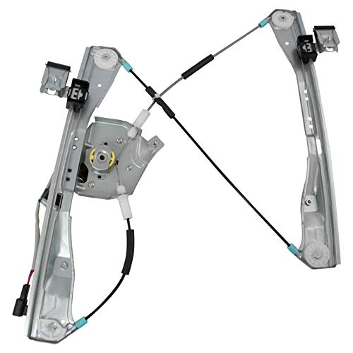 Image of TRQ Front Left Power Window Regulator & Motor Assembly Drivers Side Compatible with 2008-2012 Chevrolet Malibu GM1350213