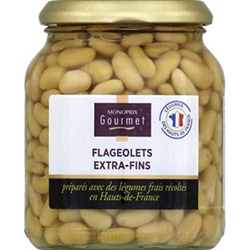 Monoprix Gourmet Flageolets extra-fins - Le bocal de 215 g