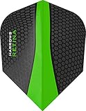 Harrows Retina Dart Flights, 10 Sets (30 Stück) 100 Micron, extra Stark sehr Robust Standart Form (Grün)