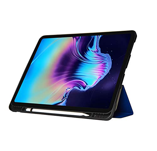 Étui iPad Pro 12,9 2020 Devia en similicuir avec porte-stylet intégré