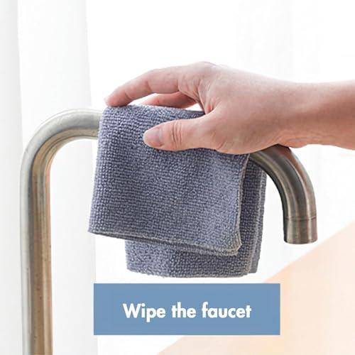 Image of Niwlix Microfiber Cleaning Cloth Roll Kitchen Towel Roll Reusable Kitchen Towel Micro Fiber Cloth for Car Cleaning Clothes Kitchen Cloth for Cleaning | 20 Pack