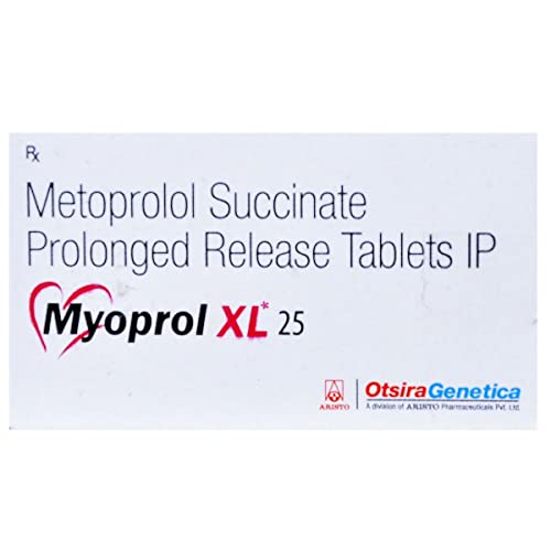Image of Myoprol XL 25 - Strip of 10 Tablets
