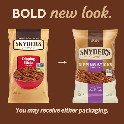 Image of Snyder's of Hanover Dipping Sticks Pretzels, 12 Oz Bag (Pack of 3)
