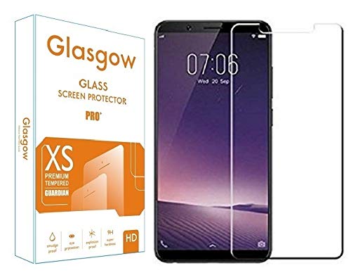 Glasgow Screen Protector for Vivo V7 Plus [Tempered Glass Guard] [Gorilla] Easy Installation [Anti FingerPrint] (B083DY8K82) Amazon Price History, Amazon Price Tracker